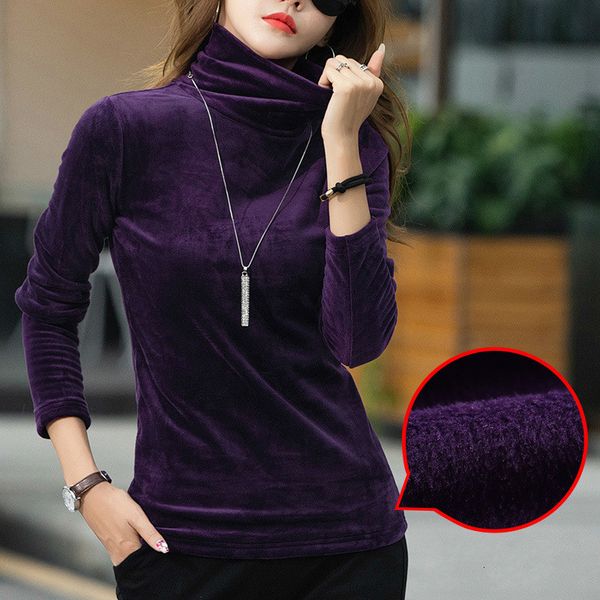 women's tshirt autumn winter women plush thicken high neck bottomed blouse shirt female long sleeve golden velvet 4xl femina blusa 230, White
women's tshirt autumn winter women plush thicken high neck bottomed blouse shirt female long sleeve golden velvet 4xl femina blusa 230, White