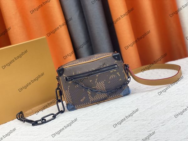 mini soft trunk shoulder bag leather monograms chain-link handle bag women designer luxury clutch box old flower louiseitys viutonity lvity
mini soft trunk shoulder bag leather monograms chain-link handle bag women designer luxury clutch box old flower louiseitys viutonity lvity
