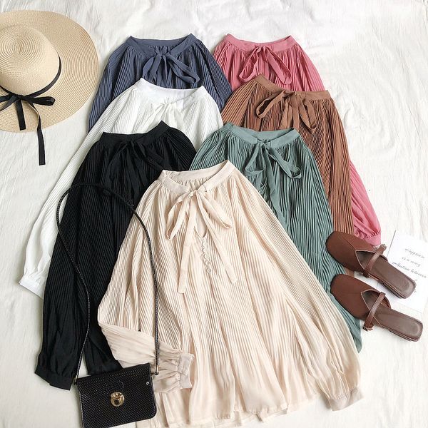 women's tshirt spring autumn women casual loose blouse sweet vneck tie bow chiffon blouses female all match long sleeve shirt ab1857 2, White
women's tshirt spring autumn women casual loose blouse sweet vneck tie bow chiffon blouses female all match long sleeve shirt ab1857 2, White