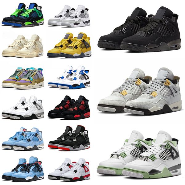 men s 4 4s basketball shoes for mens women jumpman iv sports sneakers black cat seafoam sail pn dust doernbecher taupe haze shimmer military
men s 4 4s basketball shoes for mens women jumpman iv sports sneakers black cat seafoam sail pn dust doernbecher taupe haze shimmer military