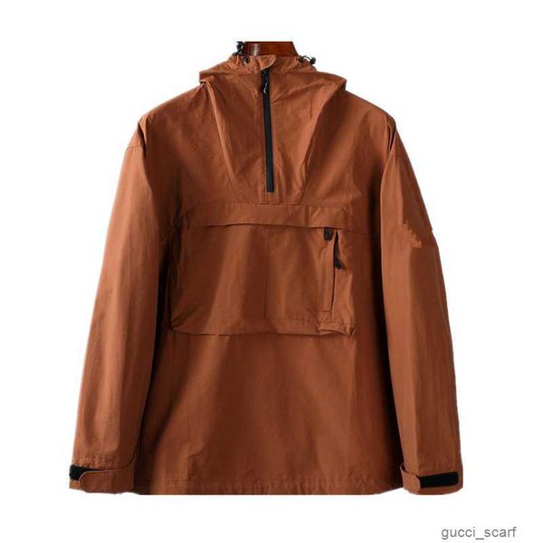 hooded half zip pocket jackets youth fashion european and american large size casual jacket men's coat fabric mens sheath rainwater ant, Black;brown
hooded half zip pocket jackets youth fashion european and american large size casual jacket men's coat fabric mens sheath rainwater ant, Black;brown