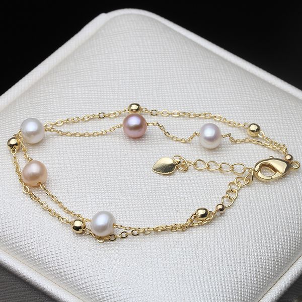 charm bracelets wedding silver 925 classic bracelet jewelry double natural freshwater pearl bracelets for women birthday gift 230131, Golden;silver
charm bracelets wedding silver 925 classic bracelet jewelry double natural freshwater pearl bracelets for women birthday gift 230131, Golden;silver