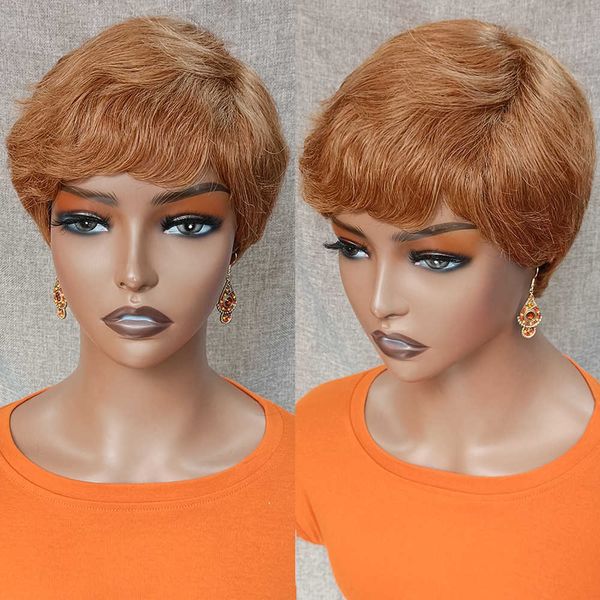 lace wigs short bob with bangs highlight virgin hair pixie cut human for black women full machine straight 230106, Black;brown
lace wigs short bob with bangs highlight virgin hair pixie cut human for black women full machine straight 230106, Black;brown
