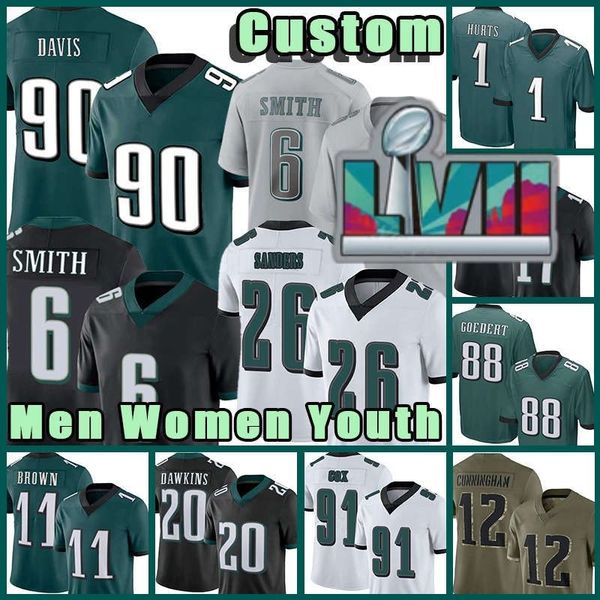 aj brown devonta smith jalen hurts custom football jerseys mailata miles sanders brian dawkins jason kelce haason reddick michael vick fletc, Black;red
aj brown devonta smith jalen hurts custom football jerseys mailata miles sanders brian dawkins jason kelce haason reddick michael vick fletc, Black;red