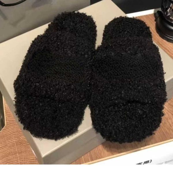 slippers 2023 spring and autumn fashion with socks wearing a straight wool mop coke embroidery flat bottomed casual, Black
slippers 2023 spring and autumn fashion with socks wearing a straight wool mop coke embroidery flat bottomed casual, Black