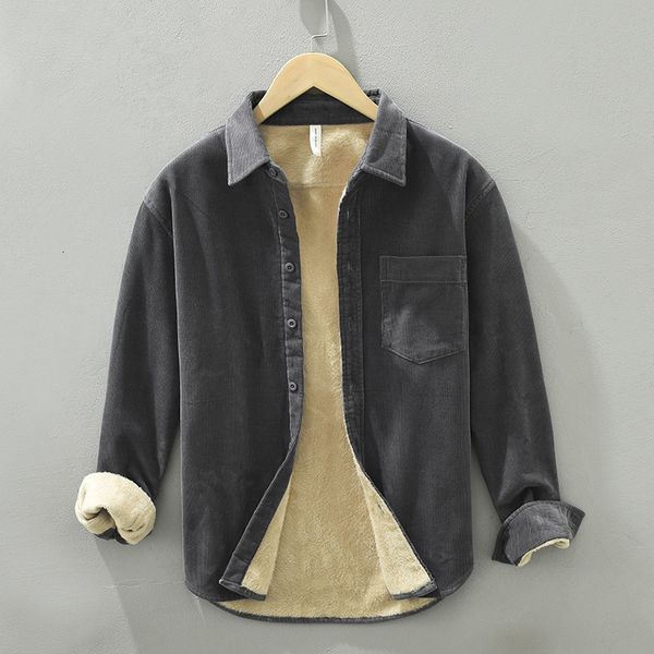 men's casual shirts 1352 daily allmatch men shirt fleece thicken avoid iron vintage fashion urban simple lapel youth loose cargo warm o, White;black
men's casual shirts 1352 daily allmatch men shirt fleece thicken avoid iron vintage fashion urban simple lapel youth loose cargo warm o, White;black