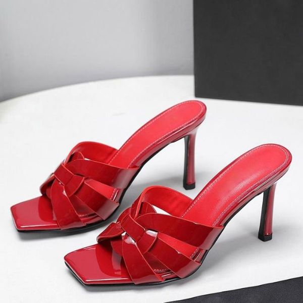 dress shoes luxury designer heel slippers summer women sandals genuine leather shoes shoe classics slipper high heels sandal, Black
dress shoes luxury designer heel slippers summer women sandals genuine leather shoes shoe classics slipper high heels sandal, Black