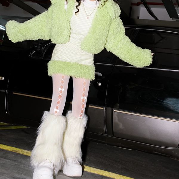 socks hosiery furry leg warmers y2k goth white faux fur boot covers lady cute jk kneelength hipster warm sock fashion 230131, Black;white
socks hosiery furry leg warmers y2k goth white faux fur boot covers lady cute jk kneelength hipster warm sock fashion 230131, Black;white