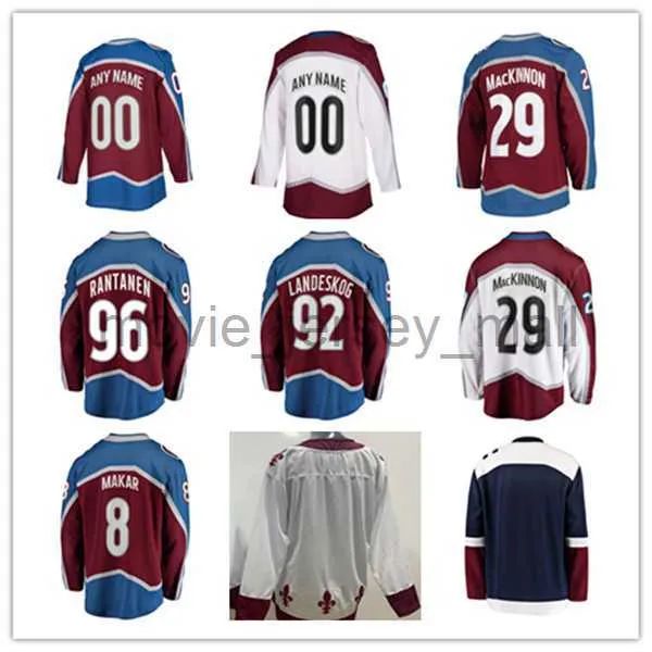 custom hockey jerseys nathan mackinnon 29 mikko rantanen 96 gabriel landeskog 92 cale makar 8 jesrey burgundy white navy color with 2022 cup, Black;red
custom hockey jerseys nathan mackinnon 29 mikko rantanen 96 gabriel landeskog 92 cale makar 8 jesrey burgundy white navy color with 2022 cup, Black;red
