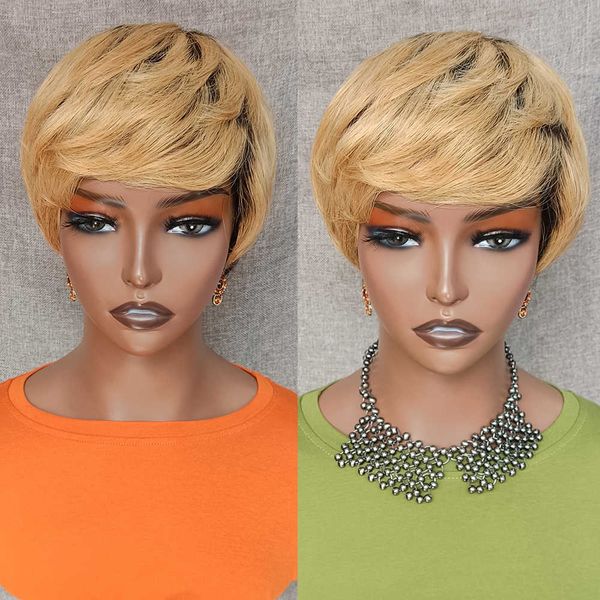 nxy lace wigs short human with bangs remy highlight virgin hair pixie cut for black women straight bob 230106, Black;brown
nxy lace wigs short human with bangs remy highlight virgin hair pixie cut for black women straight bob 230106, Black;brown