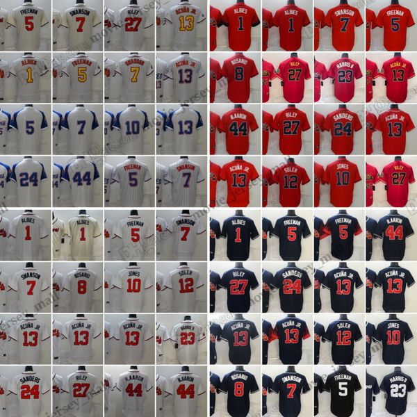 matt olson baseball jerseys ronald acuna jr. ozzie albies eddie rosario william contreras michael harris ii max fried austin riley team stit, Blue;black
matt olson baseball jerseys ronald acuna jr. ozzie albies eddie rosario william contreras michael harris ii max fried austin riley team stit, Blue;black