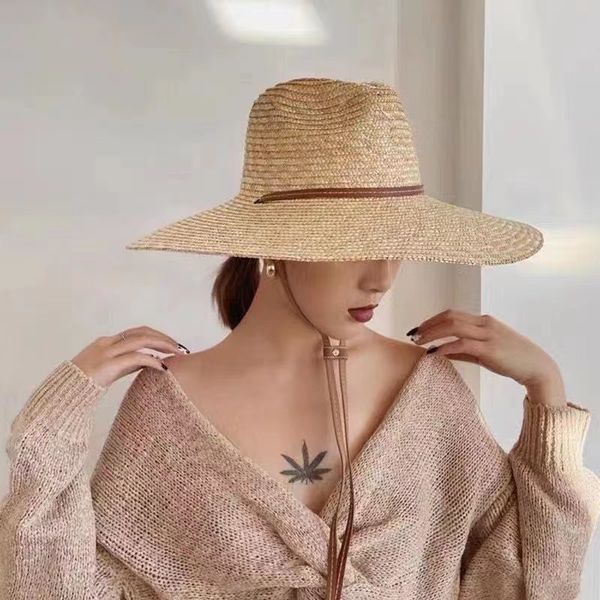 classic fashion net red pearl straw hat lady lace travel sun protection hat flat straw braid temperament all sun hat, Blue;gray
classic fashion net red pearl straw hat lady lace travel sun protection hat flat straw braid temperament all sun hat, Blue;gray