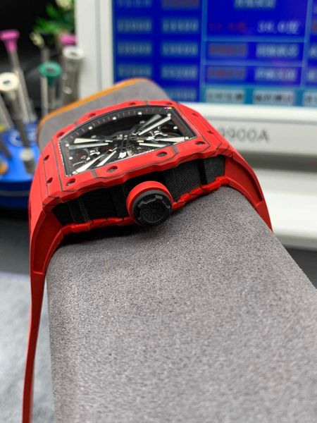rm12-01 real tourbillon watch fantasic superb men wrist watches 79oz high-end quality mechanical uhr ntpt all carbon fiber case montre richa, Slivery;brown
rm12-01 real tourbillon watch fantasic superb men wrist watches 79oz high-end quality mechanical uhr ntpt all carbon fiber case montre richa, Slivery;brown