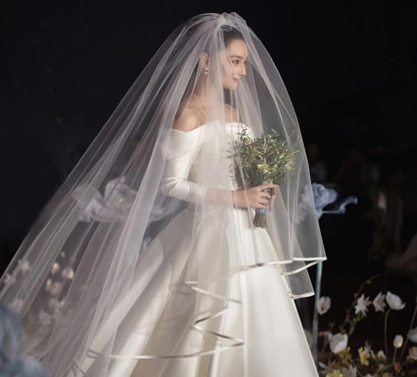 2019 new bridal veils with comb 2 layers in stock soft tulle for bride long wedding veils 668729, Black
2019 new bridal veils with comb 2 layers in stock soft tulle for bride long wedding veils 668729, Black