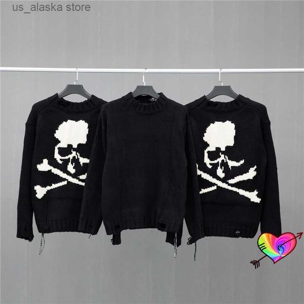 men's sweaters thick heavy mastermind world sweater men women 1 1 skull digital print mastermind japan pullover mmj sweater t230801, White;black
men's sweaters thick heavy mastermind world sweater men women 1 1 skull digital print mastermind japan pullover mmj sweater t230801, White;black