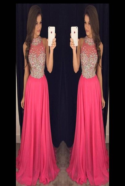 2019 new arrival high sheer neck women prom dresses aline sweep train shining beadings evening dresses for party graduation g2302768, Black
2019 new arrival high sheer neck women prom dresses aline sweep train shining beadings evening dresses for party graduation g2302768, Black