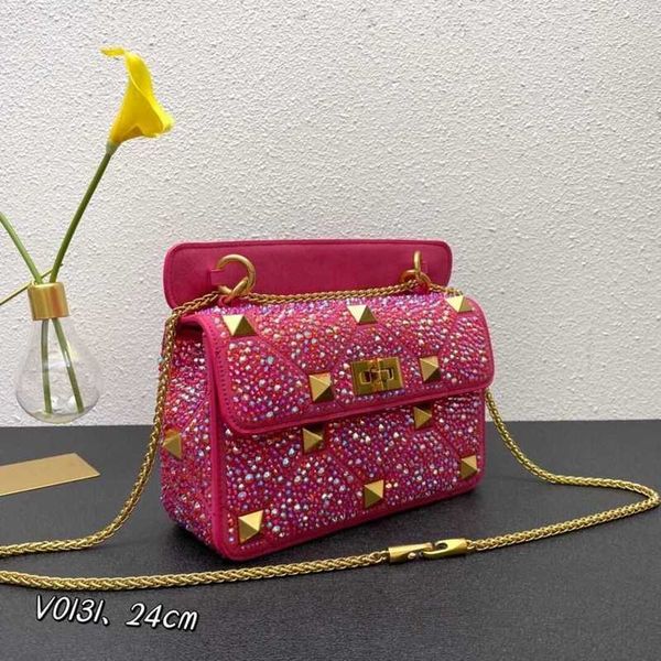 handbag bags luxurys designer new shiny crystal rivet diamond embedding fashion handheld shoulder crossbody women's chain cw30
handbag bags luxurys designer new shiny crystal rivet diamond embedding fashion handheld shoulder crossbody women's chain cw30