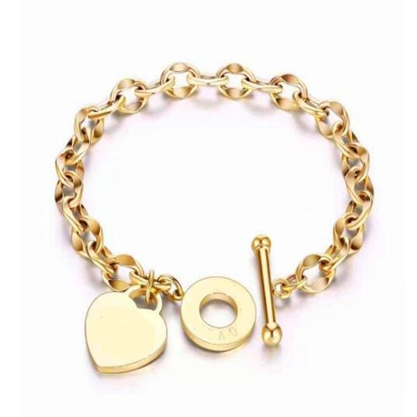 european and american fashion heart-shaped charm stainless steel women's bracelet retro punk thick chain bracelet new jewelry ae1040, Golden;silver
european and american fashion heart-shaped charm stainless steel women's bracelet retro punk thick chain bracelet new jewelry ae1040, Golden;silver