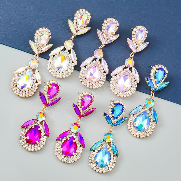 women fashion rhinestone water drop dangle earrings girls' birthday party collection earrings accessories, Silver
women fashion rhinestone water drop dangle earrings girls' birthday party collection earrings accessories, Silver