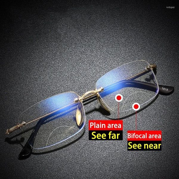 sunglasses metal bifocal reading glasses near anti blue light rimless presbyopic transparent gold color men women firm hinge925, White;black
sunglasses metal bifocal reading glasses near anti blue light rimless presbyopic transparent gold color men women firm hinge925, White;black