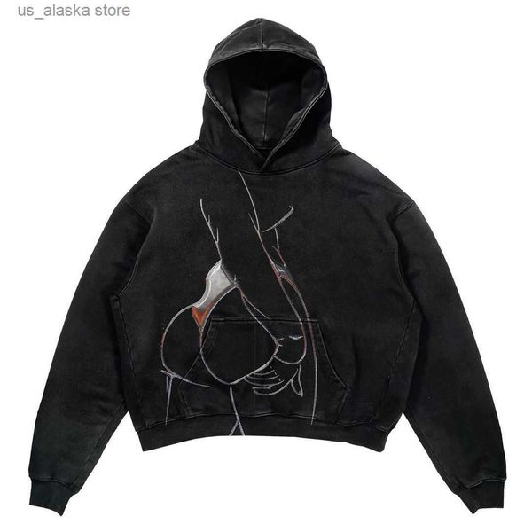 men's hoodies sweatshirts oversized character print hoodies women streetwear hoodie vintage couples sweatshirt goth harajuku jacket y2k, Black
men's hoodies sweatshirts oversized character print hoodies women streetwear hoodie vintage couples sweatshirt goth harajuku jacket y2k, Black