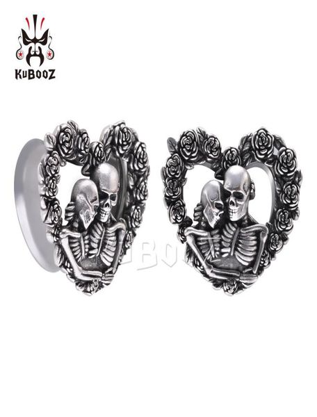 kubooz stainless steel skull rose heartshaped ear plugs tunnels body jewelry piercing earring gauges stretchers expanders 825mm 9511335, Silver
kubooz stainless steel skull rose heartshaped ear plugs tunnels body jewelry piercing earring gauges stretchers expanders 825mm 9511335, Silver