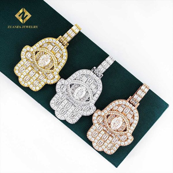 custom iced out pendant 925 sterling silver vvs moissanite rapper fashion necklace hip hop menjewelry hasma hand pendant
custom iced out pendant 925 sterling silver vvs moissanite rapper fashion necklace hip hop menjewelry hasma hand pendant