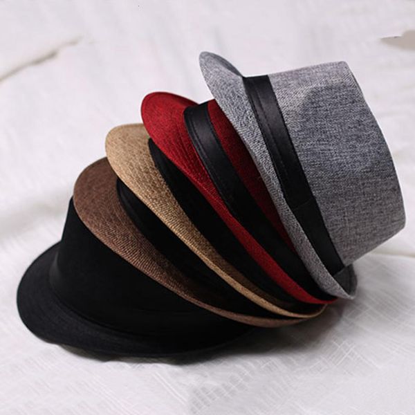 wide brim hats bucket jazz hat men women straw summer beach sun fedoras ribbon casual cowboy cap gangster panama 230801, Blue;gray
wide brim hats bucket jazz hat men women straw summer beach sun fedoras ribbon casual cowboy cap gangster panama 230801, Blue;gray