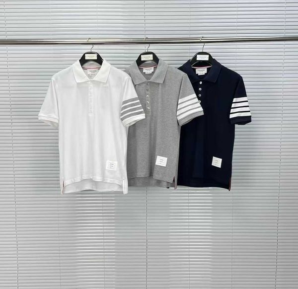 direct tb classic four bar men's and women's spring/summer pure cotton love god arrow angel dog embroidery polo shirt, White;black
direct tb classic four bar men's and women's spring/summer pure cotton love god arrow angel dog embroidery polo shirt, White;black