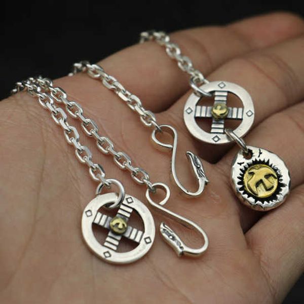 chrome heart 925 sterling silver necklace japanese takahashi goro's cross wheel eagle hook angle men's and women's sweater ch, Black
chrome heart 925 sterling silver necklace japanese takahashi goro's cross wheel eagle hook angle men's and women's sweater ch, Black