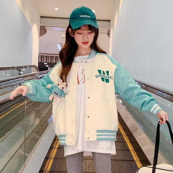 jackets children's autumn girl jacket baseball suit bomber tiny cottons kids clothes for teen cartoon coats and jackets 5-14year 230731, Blue;gray
jackets children's autumn girl jacket baseball suit bomber tiny cottons kids clothes for teen cartoon coats and jackets 5-14year 230731, Blue;gray