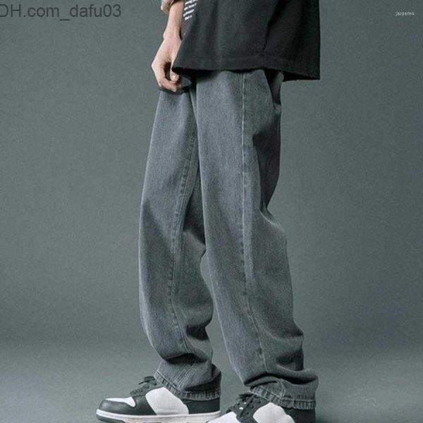 men's jeans men's jeans men pants mid rise cool wide leg retro straight baggy for daily wear z230801, Blue
men's jeans men's jeans men pants mid rise cool wide leg retro straight baggy for daily wear z230801, Blue