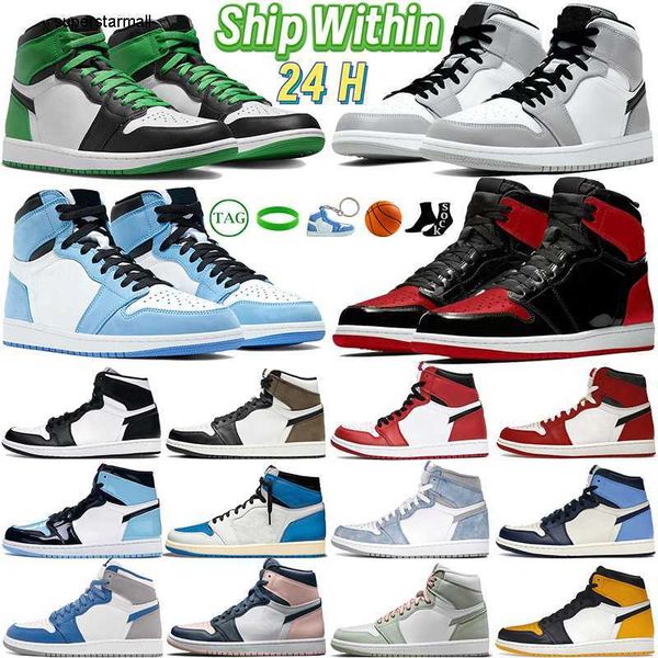 og high jumpman 1s basketball shoes for men women 1 sports sneakers black white university blue space jam lucky green mocha chicago shoe men
og high jumpman 1s basketball shoes for men women 1 sports sneakers black white university blue space jam lucky green mocha chicago shoe men
