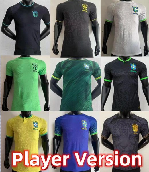 22/23 player version brazils soccer jerseys marcelo pele paqueta neres coutinho firmino jesus vini jr brasils football shirt kids kit men un, Black;yellow
22/23 player version brazils soccer jerseys marcelo pele paqueta neres coutinho firmino jesus vini jr brasils football shirt kids kit men un, Black;yellow