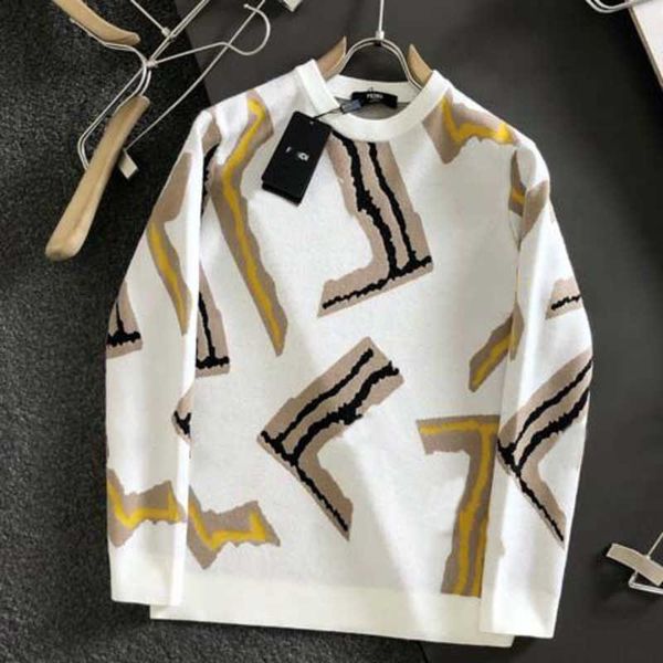 high version wool sweater ff jacquard knit sweaters designer long sleeve t shirt winter warm pullover coat men women hip hop hoodie loose sw, White;black
high version wool sweater ff jacquard knit sweaters designer long sleeve t shirt winter warm pullover coat men women hip hop hoodie loose sw, White;black