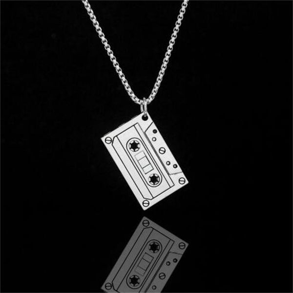 european and american punk card strap necklace retro stainless steel men's necklace fashion nightclub rock jewelry gift ae1039, Silver
european and american punk card strap necklace retro stainless steel men's necklace fashion nightclub rock jewelry gift ae1039, Silver