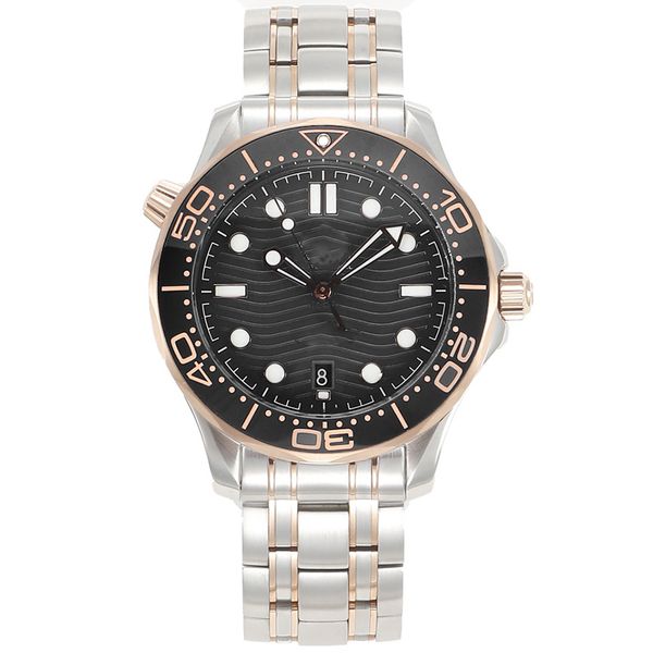 Men's watch 42MM Designer watch Automatic outdoor SEAMA watch Black dial with stainless steel bracelet Bezel Montre De Luxe watch Dhgate 007, Waterproof
Men's watch 42MM Designer watch Automatic outdoor SEAMA watch Black dial with stainless steel bracelet Bezel Montre De Luxe watch Dhgate 007, Waterproof