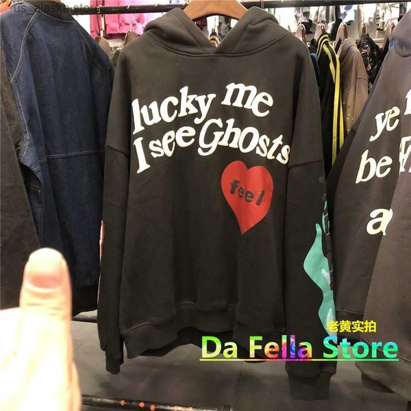 men's hoodies sweatshirts 2021 new hoodie men women 3d foaming printing kids see ghosts sweatshirts inside fleece lucky me graffiti pul, Black
men's hoodies sweatshirts 2021 new hoodie men women 3d foaming printing kids see ghosts sweatshirts inside fleece lucky me graffiti pul, Black