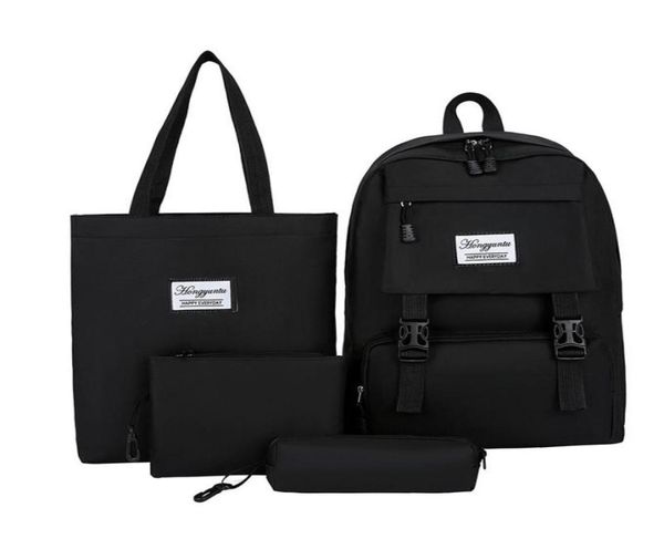 4piece set schoolbags nylon women backpack casual school backpack female school bag for teenager girl children student mochilas l7924130
4piece set schoolbags nylon women backpack casual school backpack female school bag for teenager girl children student mochilas l7924130