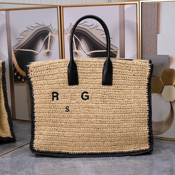 straw designer bag hand woven dense beach totes bags khaki shopping bags women large handbag luxury totes bag summer lafite cowhide classic
straw designer bag hand woven dense beach totes bags khaki shopping bags women large handbag luxury totes bag summer lafite cowhide classic