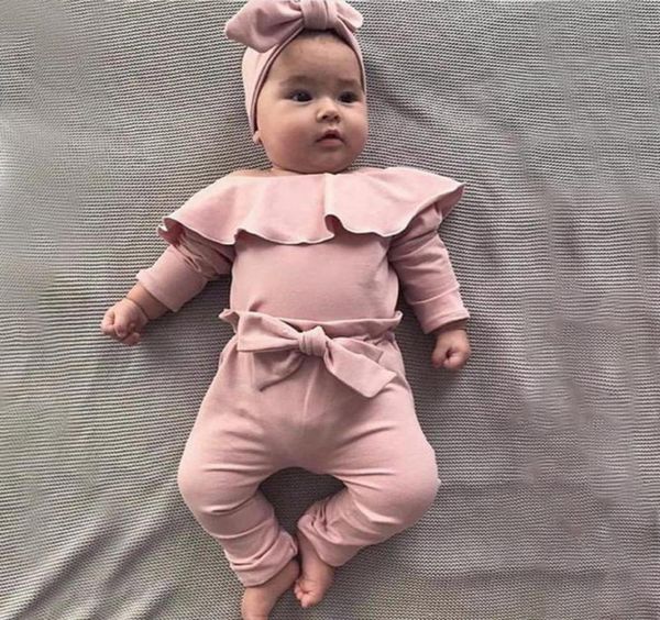baby girl clothes set newborn infant girls frill solid romper bodysuit bow pant outfits infant new born outfits kids clothing7067690, White
baby girl clothes set newborn infant girls frill solid romper bodysuit bow pant outfits infant new born outfits kids clothing7067690, White