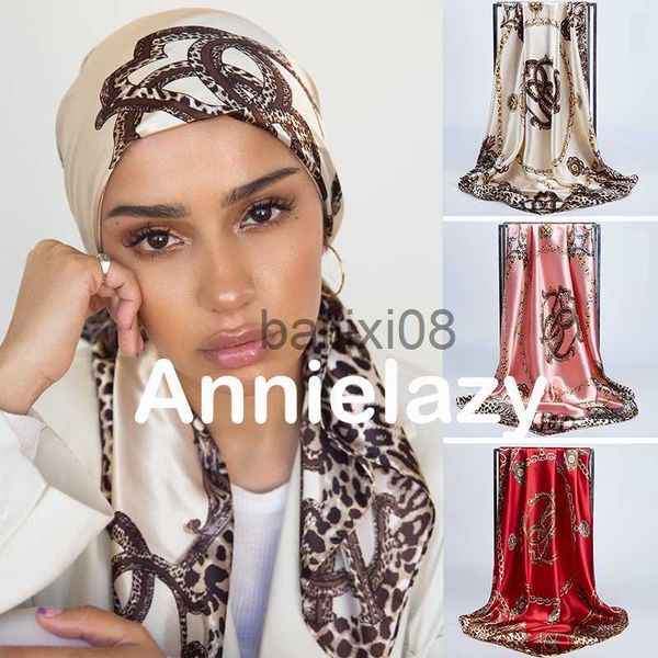 scarves square silk scarves women 90*90cm satin hijab scarf muslim female chiffon shawls and wrap hair head scarves pareo bandanna j230801, Blue;gray
scarves square silk scarves women 90*90cm satin hijab scarf muslim female chiffon shawls and wrap hair head scarves pareo bandanna j230801, Blue;gray