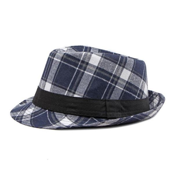 wide brim hats bucket spring and summer fedoras cap for women men panama cotton polyester 5658cm plaid pattern jazz style lm0102 230801, Blue;gray
wide brim hats bucket spring and summer fedoras cap for women men panama cotton polyester 5658cm plaid pattern jazz style lm0102 230801, Blue;gray