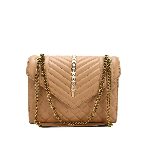 stylish handbag leather diamond chain bag luxury designer leather women's one-shoulder diagonal handbag
stylish handbag leather diamond chain bag luxury designer leather women's one-shoulder diagonal handbag