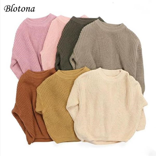 pullover est born baby girl boy knitted long sleeve autumn winter sweater solid loose casual kids clothes 3 5y 230731, Blue
pullover est born baby girl boy knitted long sleeve autumn winter sweater solid loose casual kids clothes 3 5y 230731, Blue