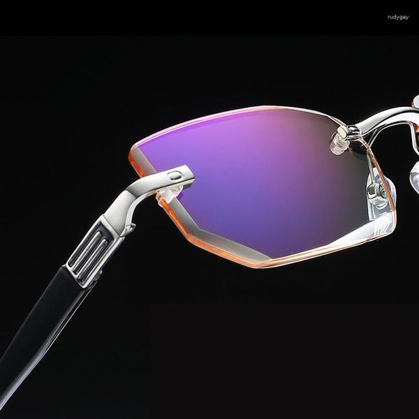 sunglasses fashion anti blue light diamond trimming style reading glasses. frameless lightweight glasses middle age very good835, White;black
sunglasses fashion anti blue light diamond trimming style reading glasses. frameless lightweight glasses middle age very good835, White;black