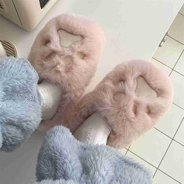 slippers winter student girl indoor soft cute cat paw warm cotton slippers home plush shoes women 40-41 faux fur mujer pantuflas de mujer, Black
slippers winter student girl indoor soft cute cat paw warm cotton slippers home plush shoes women 40-41 faux fur mujer pantuflas de mujer, Black