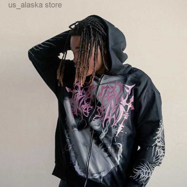 men's hoodies sweatshirts street vintage sweatshirt dinosaur bone graffiti zip up hoodie letters embroidery cardigan baggy pullovers wi, Black
men's hoodies sweatshirts street vintage sweatshirt dinosaur bone graffiti zip up hoodie letters embroidery cardigan baggy pullovers wi, Black