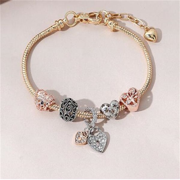 european and american creative heart shaped life tree hollow diy pan family bracelet women's fashion personality temperament handpiece, Golden;silver
european and american creative heart shaped life tree hollow diy pan family bracelet women's fashion personality temperament handpiece, Golden;silver