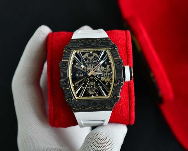 rm12-01 real tourbillon watch fantasic superb men wrist watches 19ko high-end quality mechanical uhr ntpt all carbon fiber case montre richa, Slivery;brown
rm12-01 real tourbillon watch fantasic superb men wrist watches 19ko high-end quality mechanical uhr ntpt all carbon fiber case montre richa, Slivery;brown
